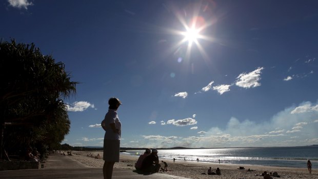 Monday's unseasonable warmth will be shortlived, the Bureau of Meteorology said.