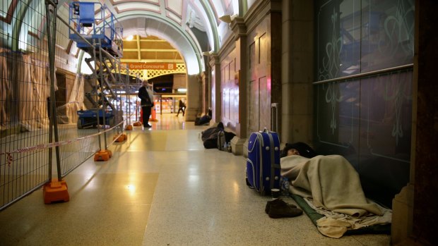There were more rough sleepers in Sydney in August than in any winter since 2009.