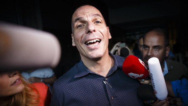 Greek Finance Minister Yanis Varoufakis says he'd "rather cut off" his arm than sign a new deal with creditors that does not restructure Greece's debt.