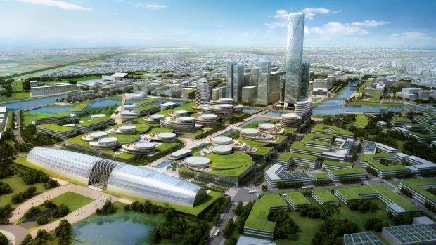 Australian Education City is proposed for the site in Werribee. 