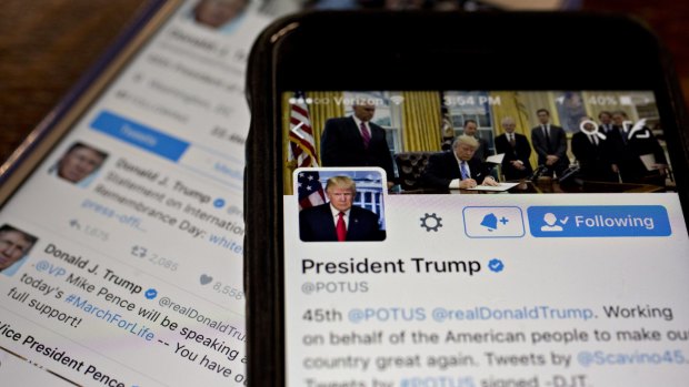 The Twitter accounts of Donald Trump and members of his administration were under scrutiny last week. 