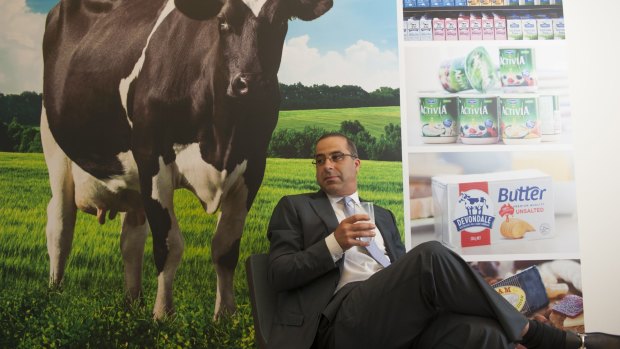 Murray Goulburn managing director Gary Helou is likely to come under pressure from the co-operative's shareholders. 