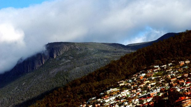 Sean Rabin swiftly moves the narrative through Hobart and to the "cold quiet air" of Mount Wellington.