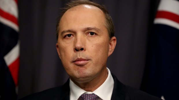 Immigration Minister Peter Dutton.