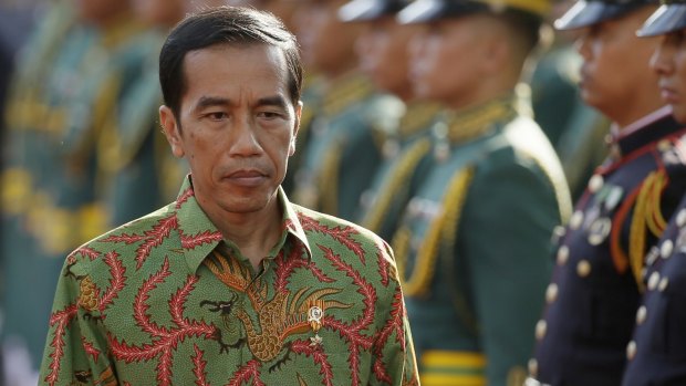 Indonesian President Joko Widodo on a visit to the Philippines last year.