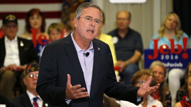 Former Florida governor Jeb Bush has spent more than many other candidates for the Republican  presidential nomination combined. 