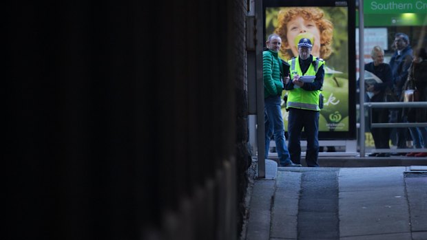 The woman and baby were found in an atrium of an apartment building.