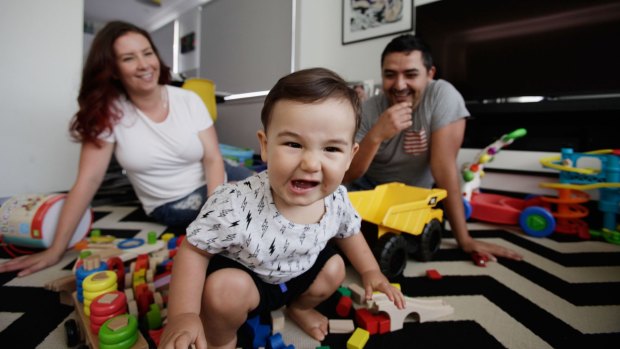 Marcelle Gomez and her husband Christian are saving so they have options when 15-month-old Cruz hits high school.