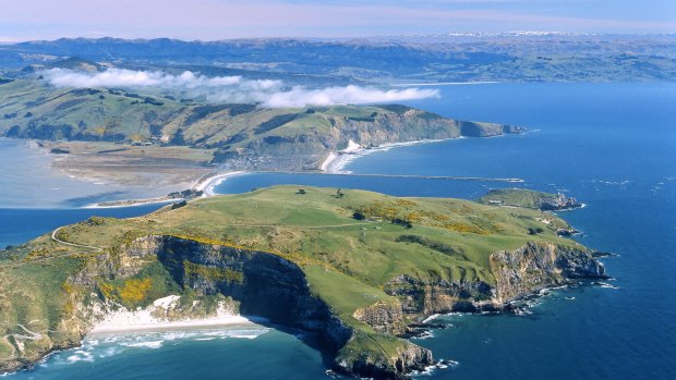 Otago Harbour, New Zealand.