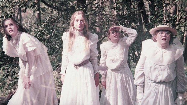 A scene from 1975 film <i>Picnic at Hanging Rock</i>.