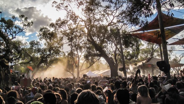 Maitreya Festival usually attracts up to 10,000 punters to the Buloke Shire.