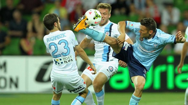 Predrag Bojic of Sydney FC had all the answers against Melbourne City.