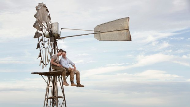 Russell Crowe and Ryan Corr in <i>The Water Diviner.</i>