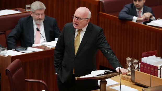 Attorney-General George Brandis.