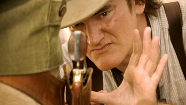 Quentin Tarantino gets up close and personal on <i>Django Unchained</i>.