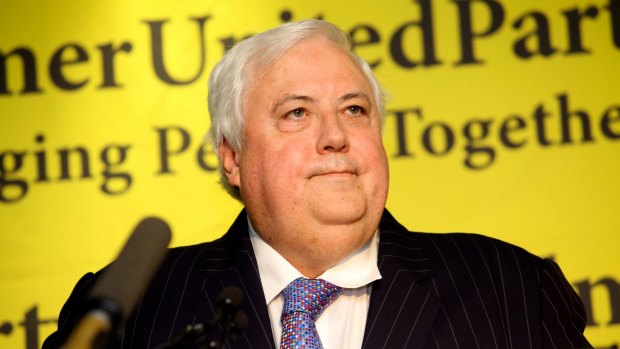 The Electoral Commission Queensland has approved the registration of Palmer's United Party.