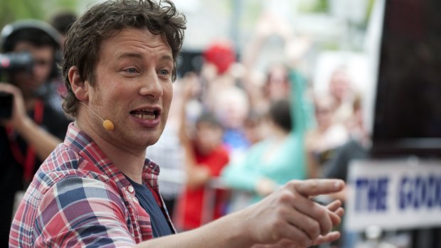 'I give my kids chillies for punishment': Jamie Oliver makes a parenting point. 