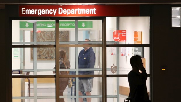 NSW hospital emergency departments are recording rising numbers of presentations. 