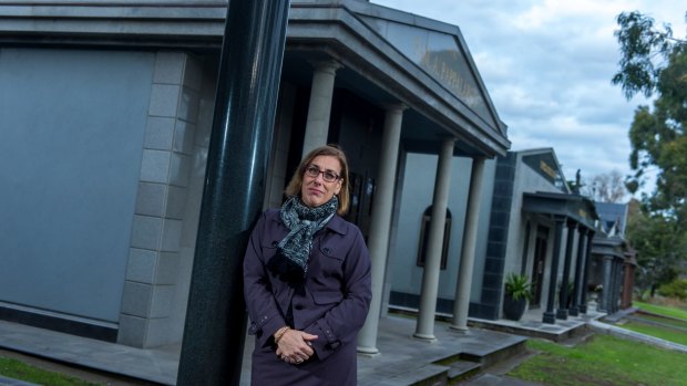 Greater Metropolitan Cemeteries Trust chief Jacqui Briggs-Weatherill says cremations account for 57 per cent of services at the trust's cemeteries. 