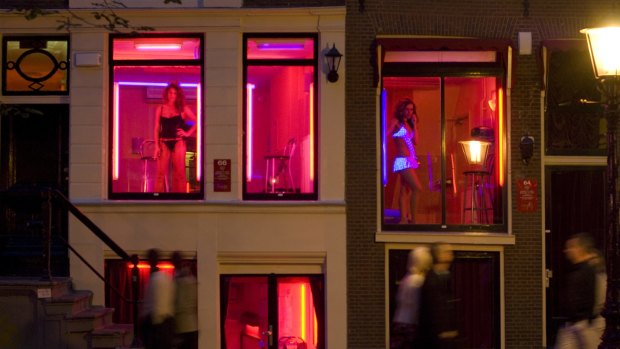 Sex workers in Amsterdam have had to rely on savings during the coronavirus lockdown.