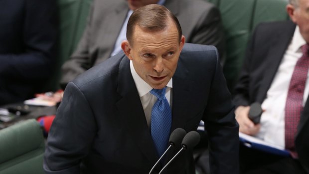 Will he or won't he? Prime Minister Tony Abbott on Thursday, the last sitting day of Parliament for six weeks.