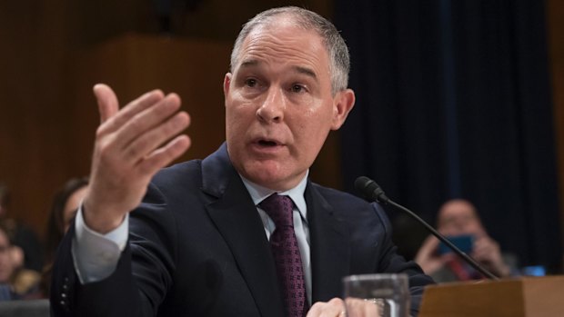 Environmental Protection Agency Administrator-designate, Oklahoma Attorney General Scott Pruitt.