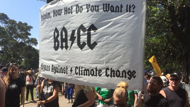 Sydney Climate Rally: Bogans against climate change