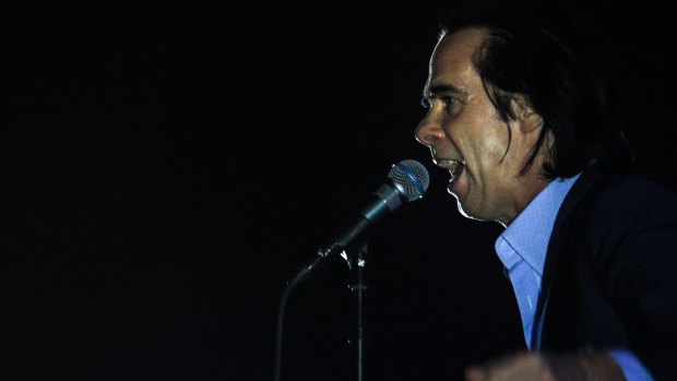 Nick Cave plays the Brisbane Riverstage on Wednesday, January 25, 2017.