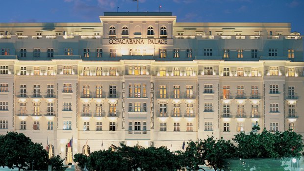 The Belmond Copacabana Palace in Rio de Janeiro.