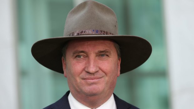 "I make no apology for making sure that those who didn't need it, who got it, pay the money back": Deputy Prime Minister Barnaby Joyce.