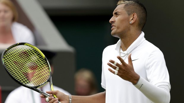 Controversial tournament: Australia's Nick Kyrgios.