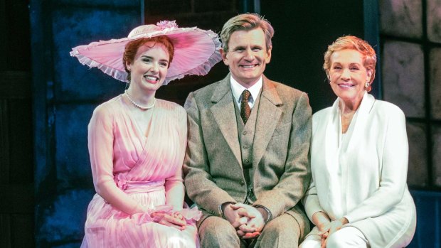 Charles Edwards says playing Professor Higgins in <i>My Fair Lady</I>, which stars Anna O'Byrne (left) as Eliza Doolittle and is directed by Dame Julie Andrews, is a 'big deal'.