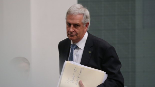 Don Randall pictured in the House of Representatives in 2013.