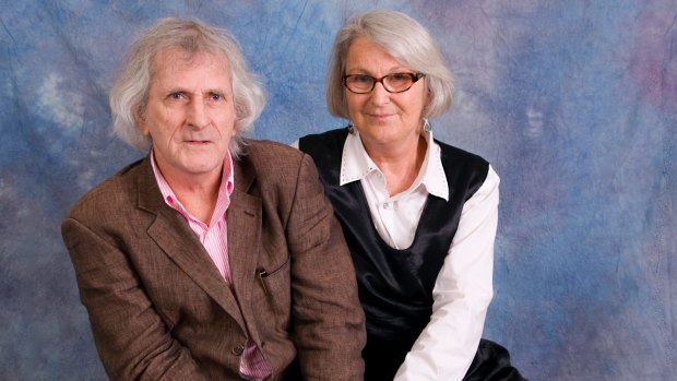 Robert Adamson and Juno Gemes in a photograph taken by Gemes when she was a photographer in residence at the Sydney Writers Festival in 2009.
