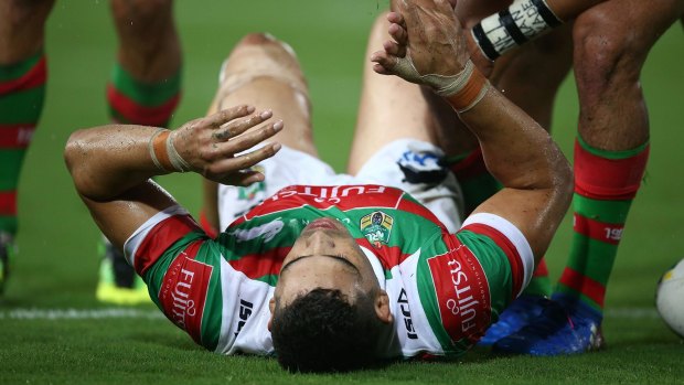 Season in doubt: Greg Inglis has ruptured his ACL.