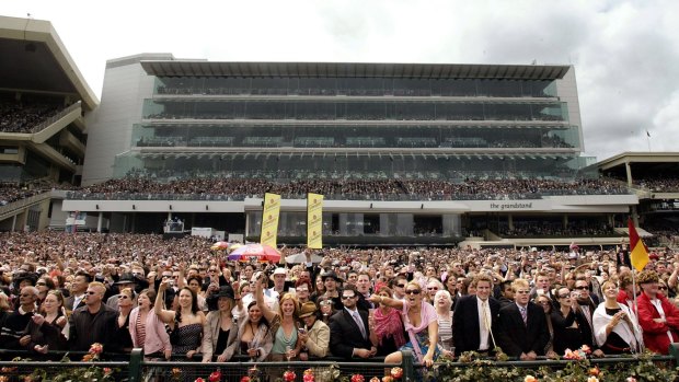 The state government is refusing to help fund Flemington's new grandstand