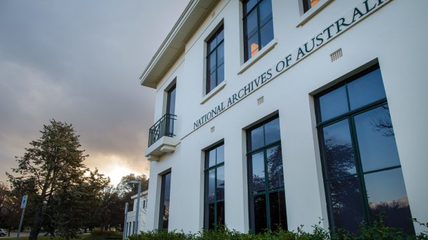 The National Archives of Australia is facing budget pressures.