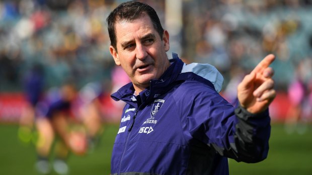 Ross Lyon must put words into action now.