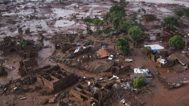 The disaster at the Samarco iron ore mine was another headache for BHP. 