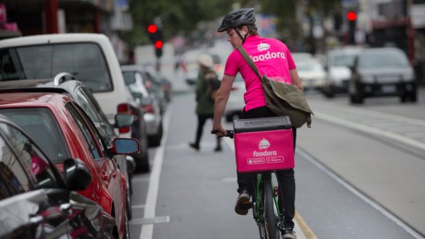 Foodora and Deliveroo riders are employed as independent contractors.  