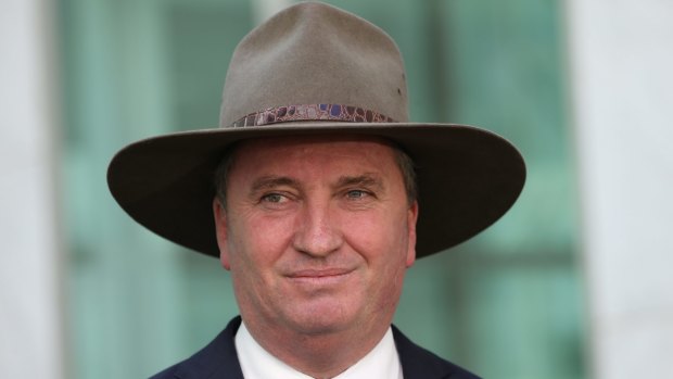 "I make no apology for making sure that those who didn't need it, who got it, pay the money back": Deputy Prime Minister Barnaby Joyce.