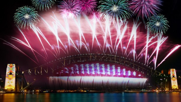 Sydney's spectacular New Year's Eve fireworks display is the work of small family business Foti Fireworks.