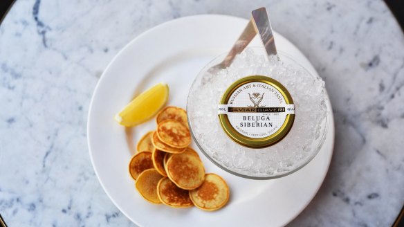 Many BYO fans like to bring special bottles to drink with dishes they can't make at home, such as caviar with blini at France-Soir.