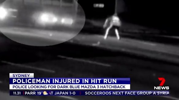 Driver flees after striking police officer in hit and run in Sydney