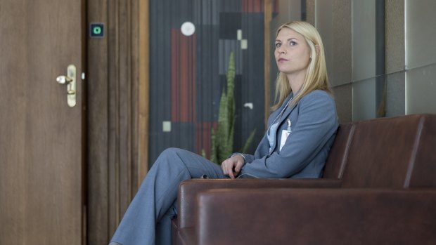 Claire Danes as Carrie Mathison in Homeland. Season 5 returns Monday, October 5. Image supplied by Channel Ten Publicity.