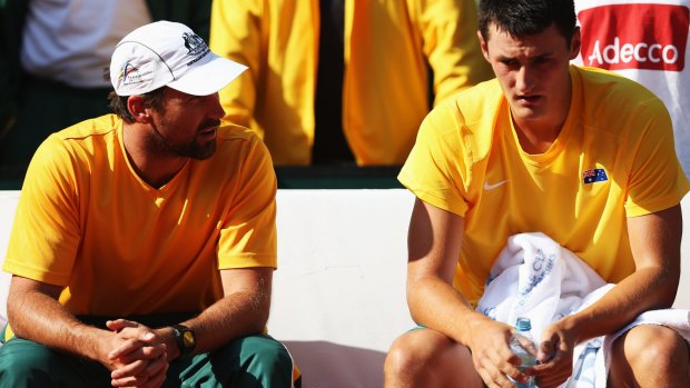 Pat Rafter says the situation with the Tomics has been brewing for years.