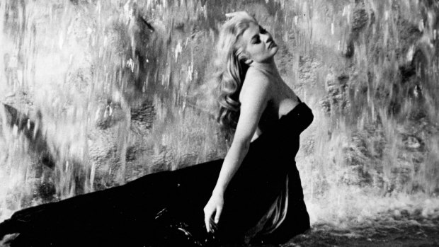 Anita Ekberg in <em>La Dolce Vita</em>.