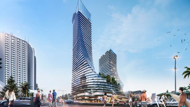 The Chinese-owned $400 million, 40-storey skyscraper is awaiting approval.