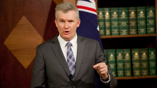 Labor frontbencher Tony Burke.