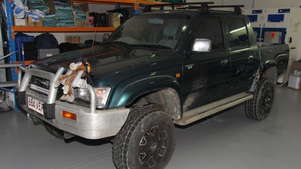 Police are appealing for anyone who may have seen this ute near Bega Road, Eurora Street or Mudgee Street on the evening of January 24 to come forward.